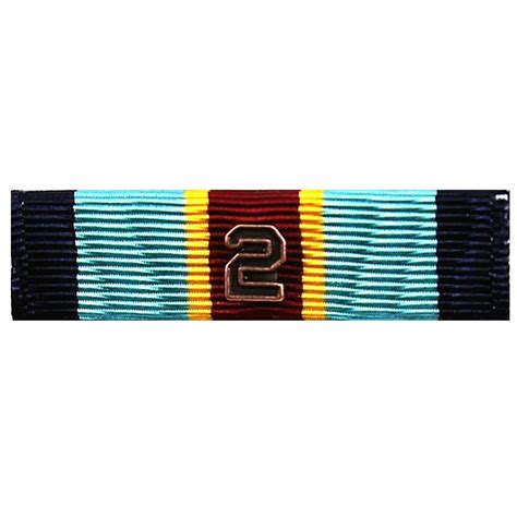 army overseas service ribbon with number 2.